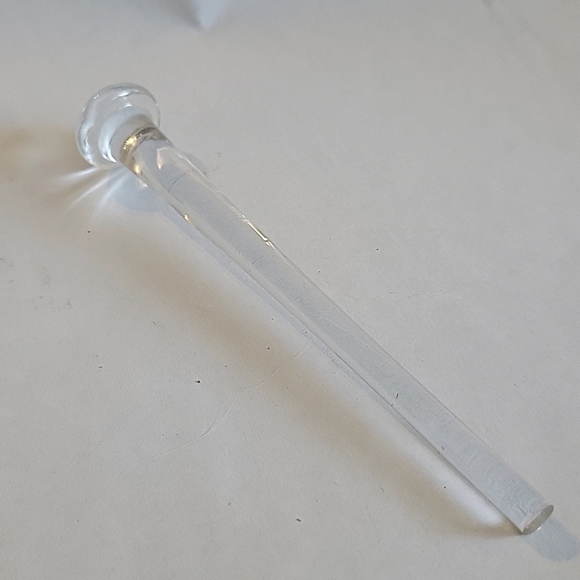 5 Hand Blown Glass Bar Liquor Drink Swizzle Stir Stick Rods - Picture 5 of 6